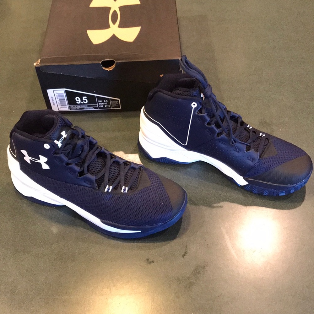 Brand new UA Team longshot basketball sneakers.